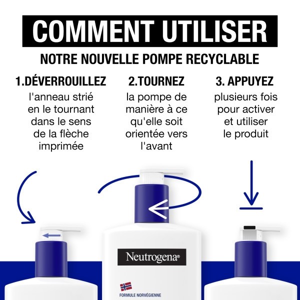 Neutrogena Lait pour le corps Hydratation profonde