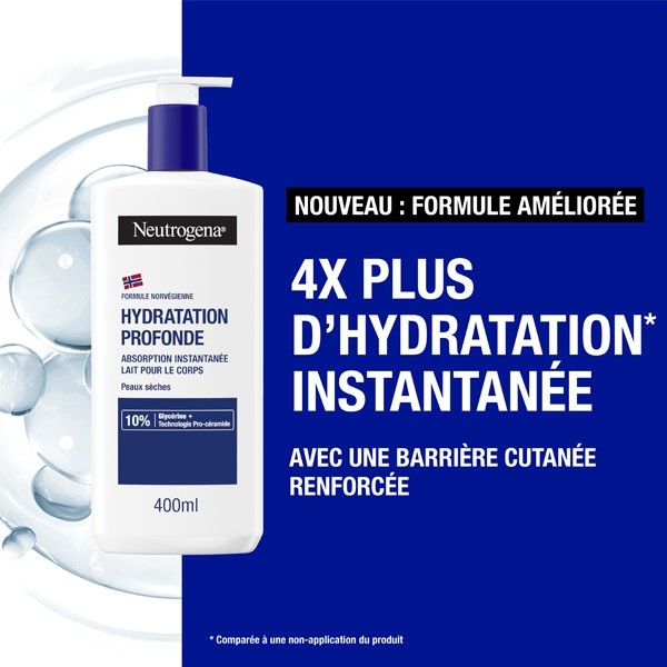 Neutrogena Lait pour le corps Hydratation profonde