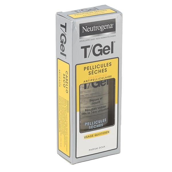 Neutrogena T Gel Shampoing Antipelliculaire Pellicules sèches