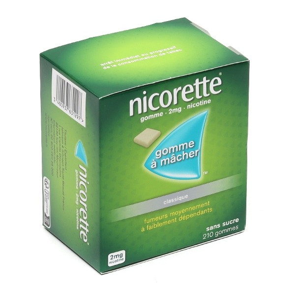 Nicorette 2 mg gomme
