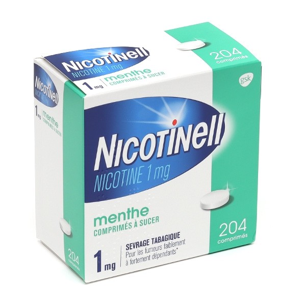Nicotinell 1 mg menthe comprimé