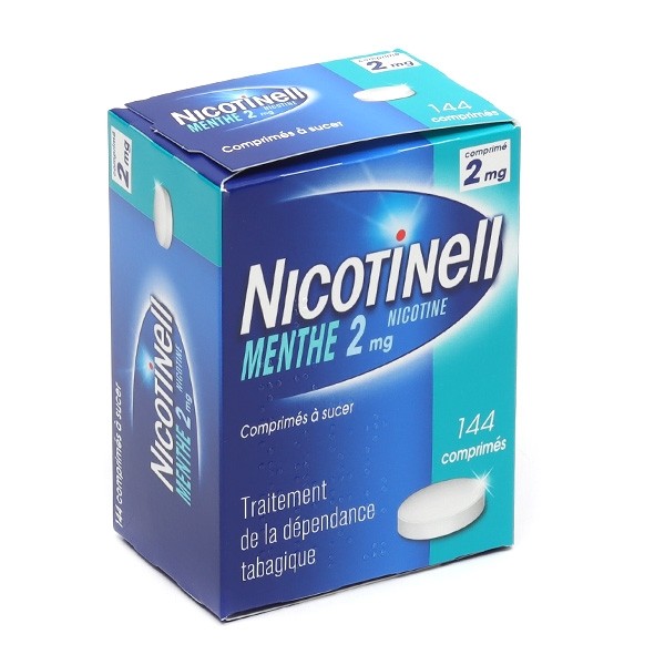 Nicotinell 2 mg menthe comprimé