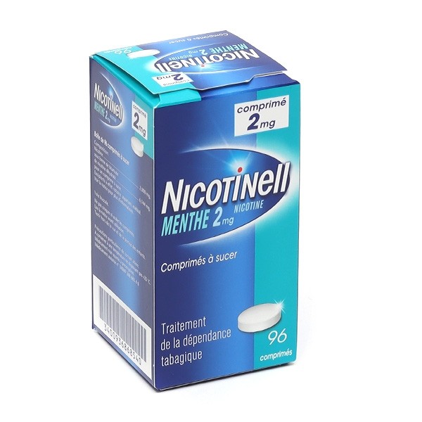 Nicotinell 2 mg menthe comprimé
