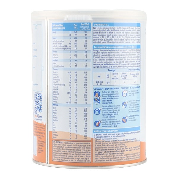 Nidal Lait 2ème âge