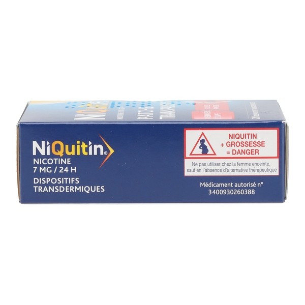 Niquitin patch nicotine 7 mg/24 h