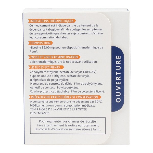 Niquitin patch nicotine 7 mg/24 h