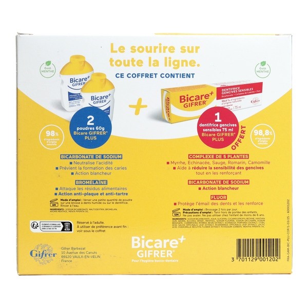 Gifrer Bicare Plus poudre blancheur