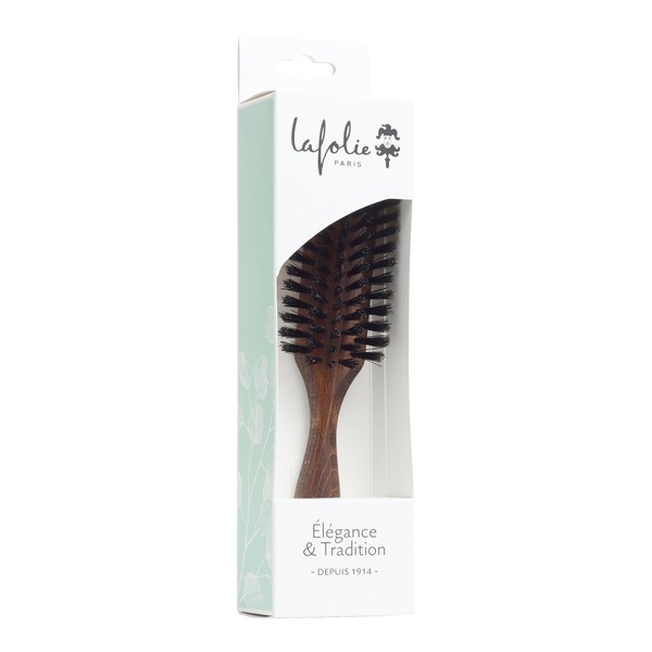 Lafolie Brosse à cheveux en poils de sanglier