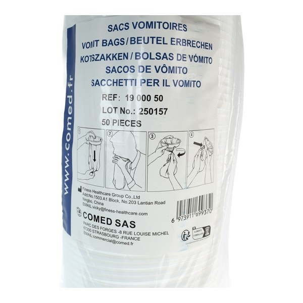 Sac vomitoire Comed