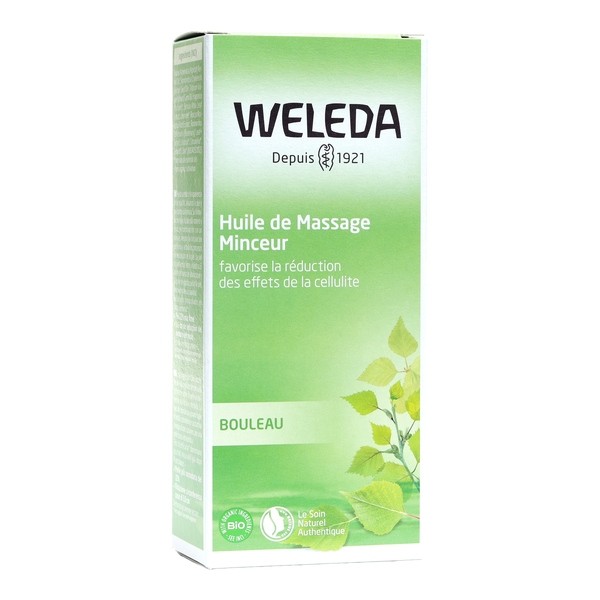 Weleda Bouleau Huile de massage minceur Bio