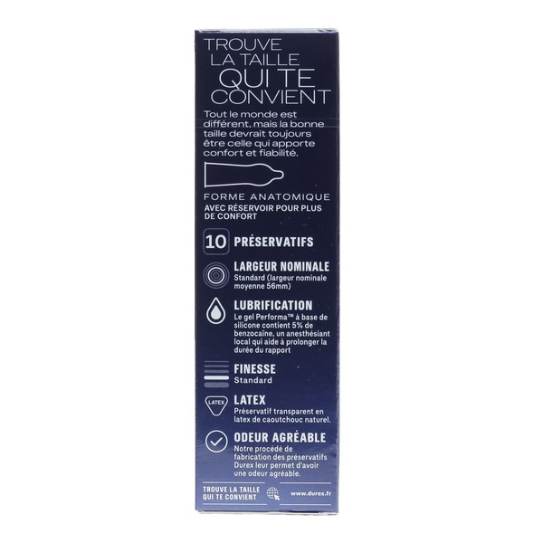 Durex You & Me Préservatifs