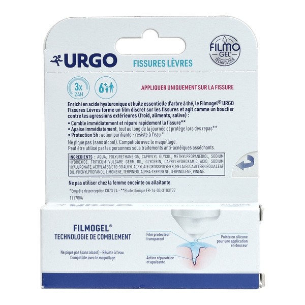 Urgo Filmogel Fissures lèvres