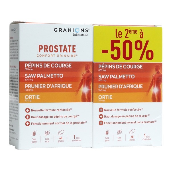Granions prostate gélules