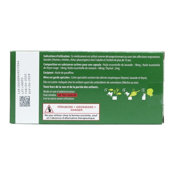 Perubore inhalation capsule