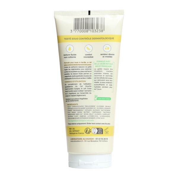 Alvadiem Lait corps nutri confort