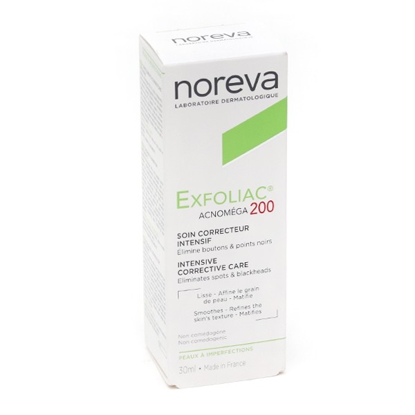 Noreva Exfoliac Acnoméga 200 soin correcteur intensif