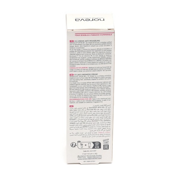 Noreva Sensidiane AR+ crème CC anti-rougeurs SPF 30