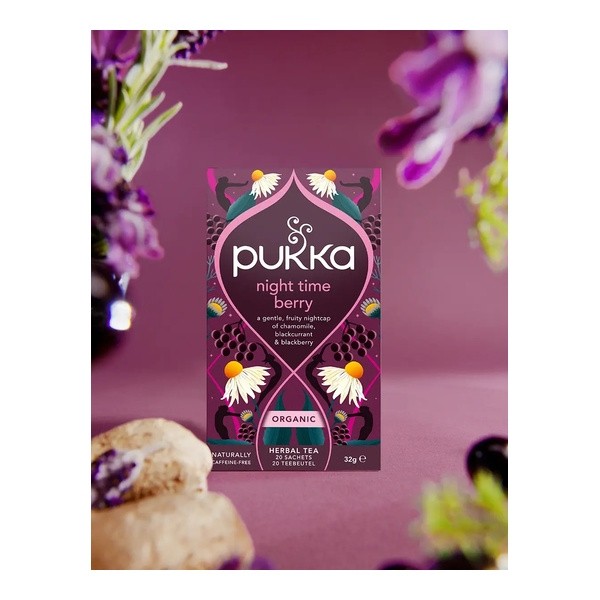 Pukka Tisane Ciel étoilé de fruits rouges biologique sachets