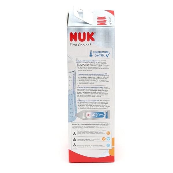 Nuk Biberon First Choice + 1er âge 300 ml