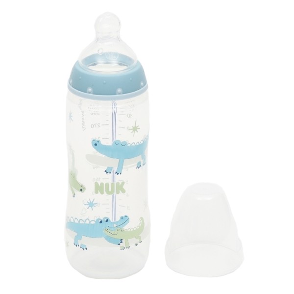 Nuk First Choice+ Biberon 2e âge avec Temperature Control 360 ml