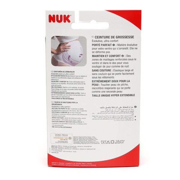 Nuk ceinture de grossesse évolutive