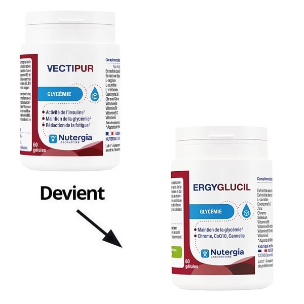 Nutergia Ergyglucil gélules