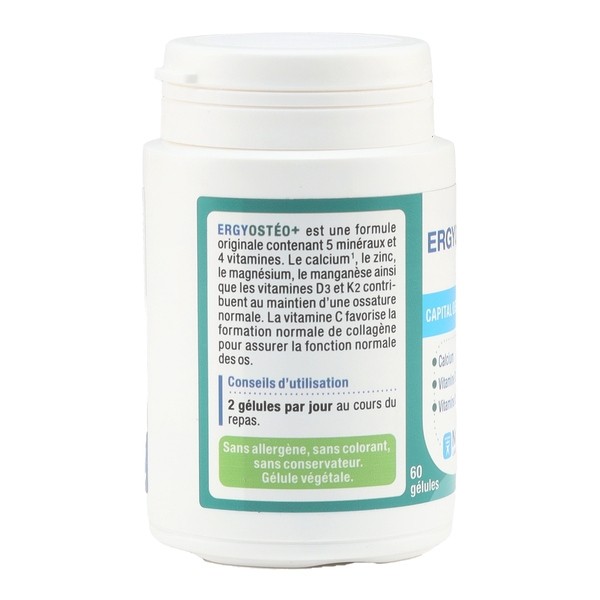 Nutergia Ergyostéo+ gélules