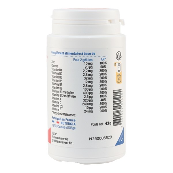 Nutergia Ergytonic MultiCébé gélules