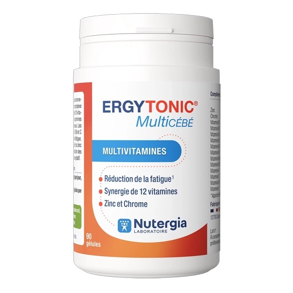 Nutergia Ergytonic MultiCébé gélules