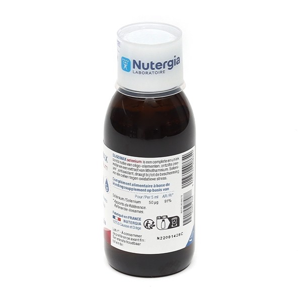 Nutergia Oligomax Sélénium solution buvable