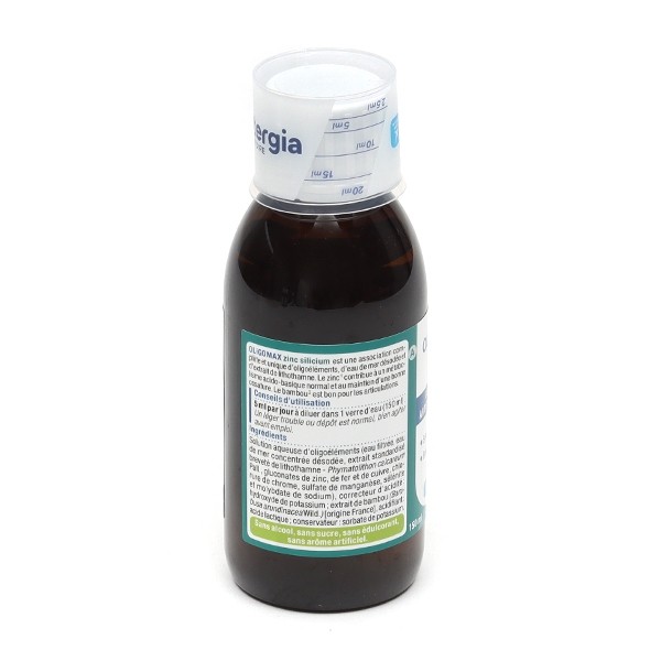 Nutergia Oligomax Zinc Silicium solution