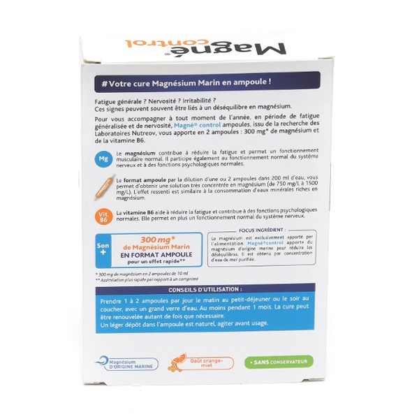 Magné Control ampoules