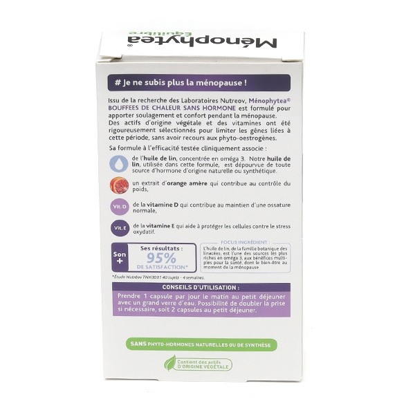 Ménophytea Bouffées de chaleur sans hormone capsule
