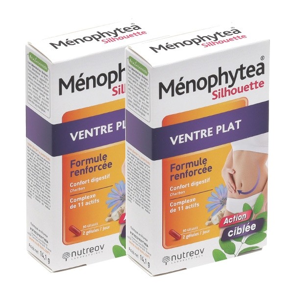 Ménophytea Silhouette ventre plat gélules