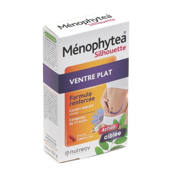 Ménophytea Silhouette ventre plat gélules