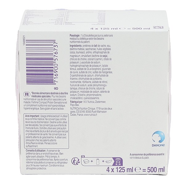 Nutricia Fortimel Compact Protein Fraise Givrée