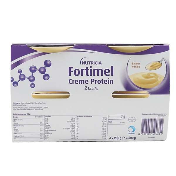 Nutricia Fortimel Creme Protein 2 kcal vanille