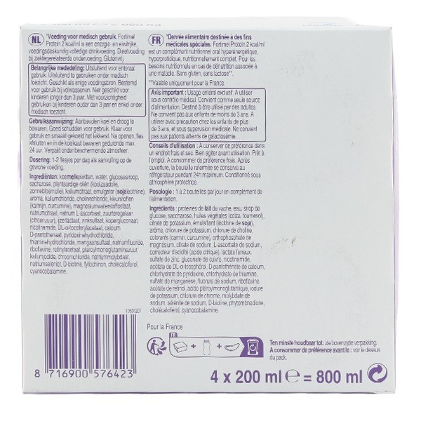 Nutricia Fortimel Protein 2 kcal Abricot