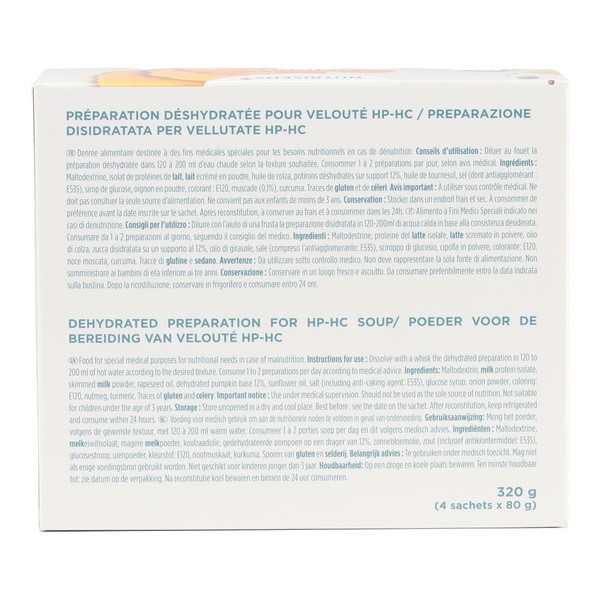 Nutrisens velouté potiron HP/HC