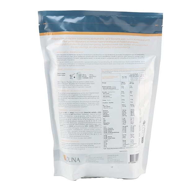 Nutrisis Matin gourmand petit déjeuner Biscuité avec édulcorants