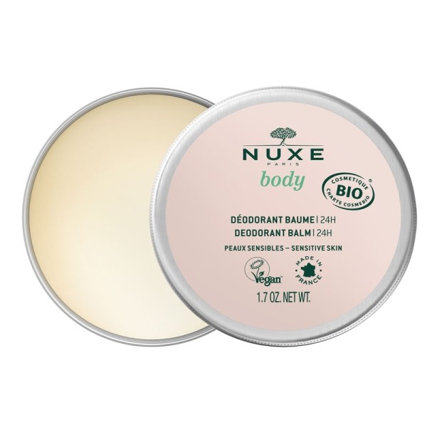 Nuxe Body Déodorant Baume 24h bio