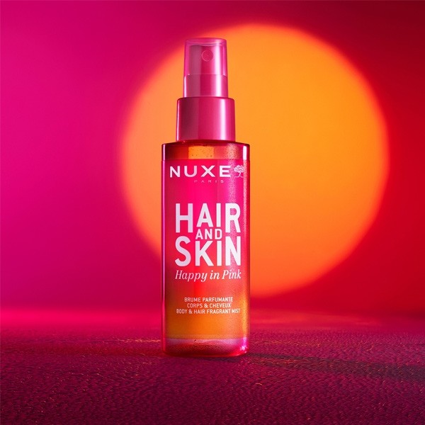 Nuxe Hair and Skin brume parfumante Happy in Pink