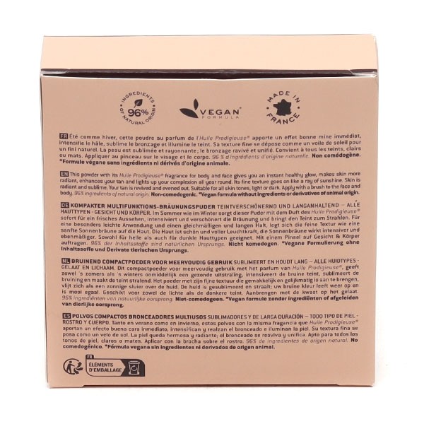 Nuxe Eclat Prodigieux poudre compacte bronzante