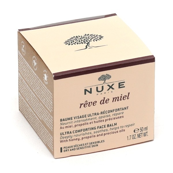 Nuxe Rêve de Miel baume visage ultra-réconfortant