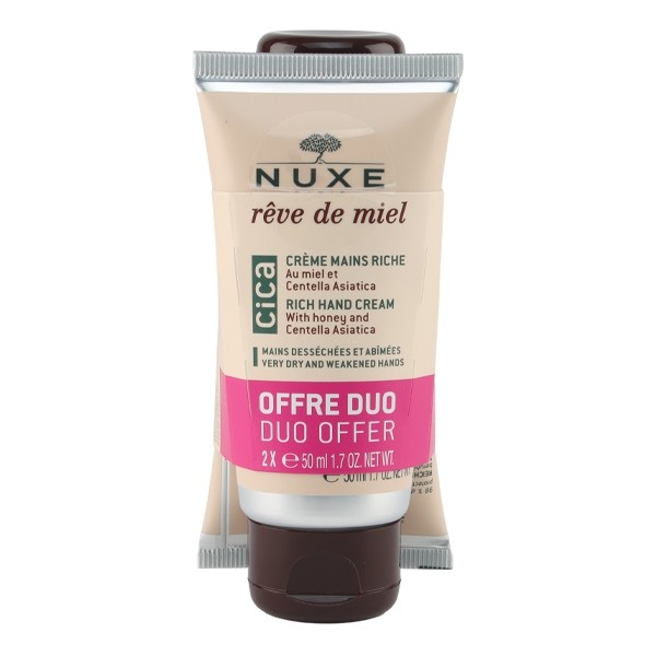 Nuxe Rêve de Miel Crème mains riche Cica
