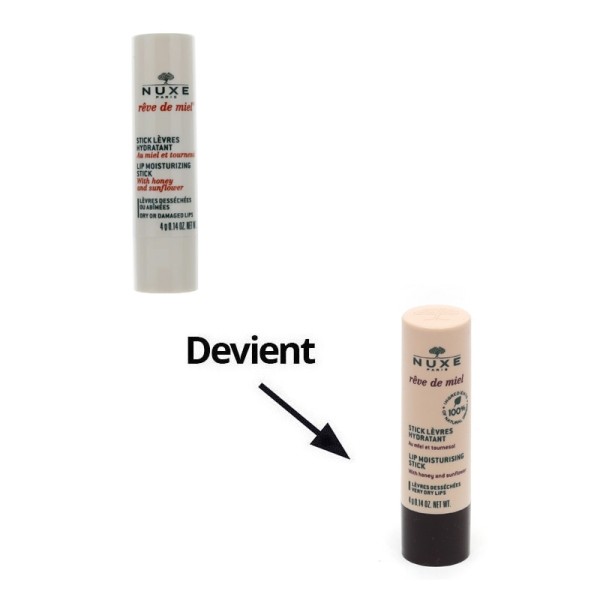 Nuxe Rêve de Miel stick lèvres hydratant