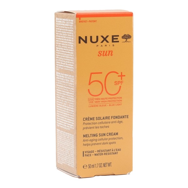 Nuxe Sun crème solaire fondante visage SPF 50+