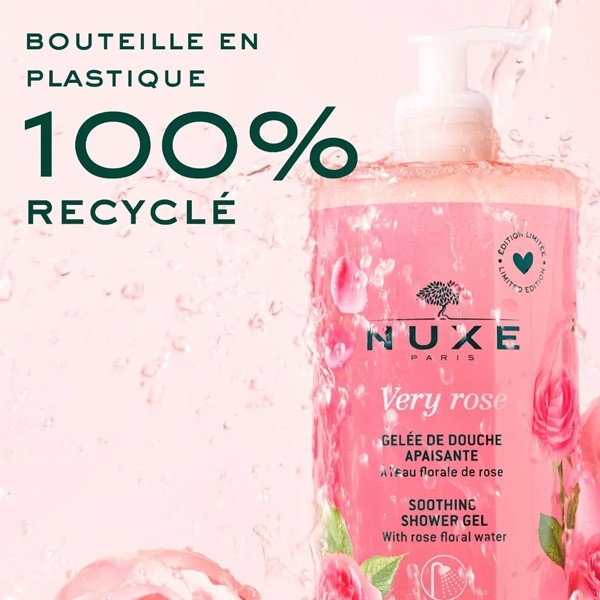 Nuxe Very Rose gelée de douche apaisante