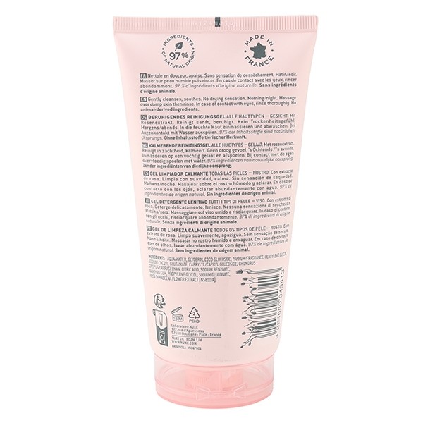 Nuxe Very rose gelée nettoyante apaisante