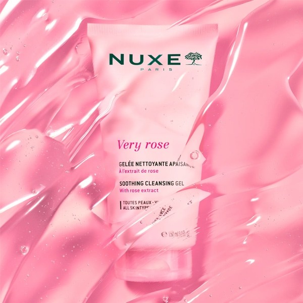 Nuxe Very rose gelée nettoyante apaisante